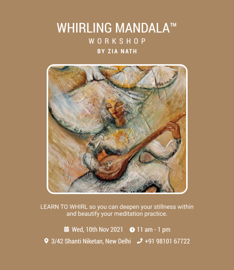 WHIRLING MANDALA® Workshop by Zia Nath