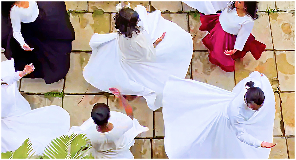 Sacred dance in Karjat